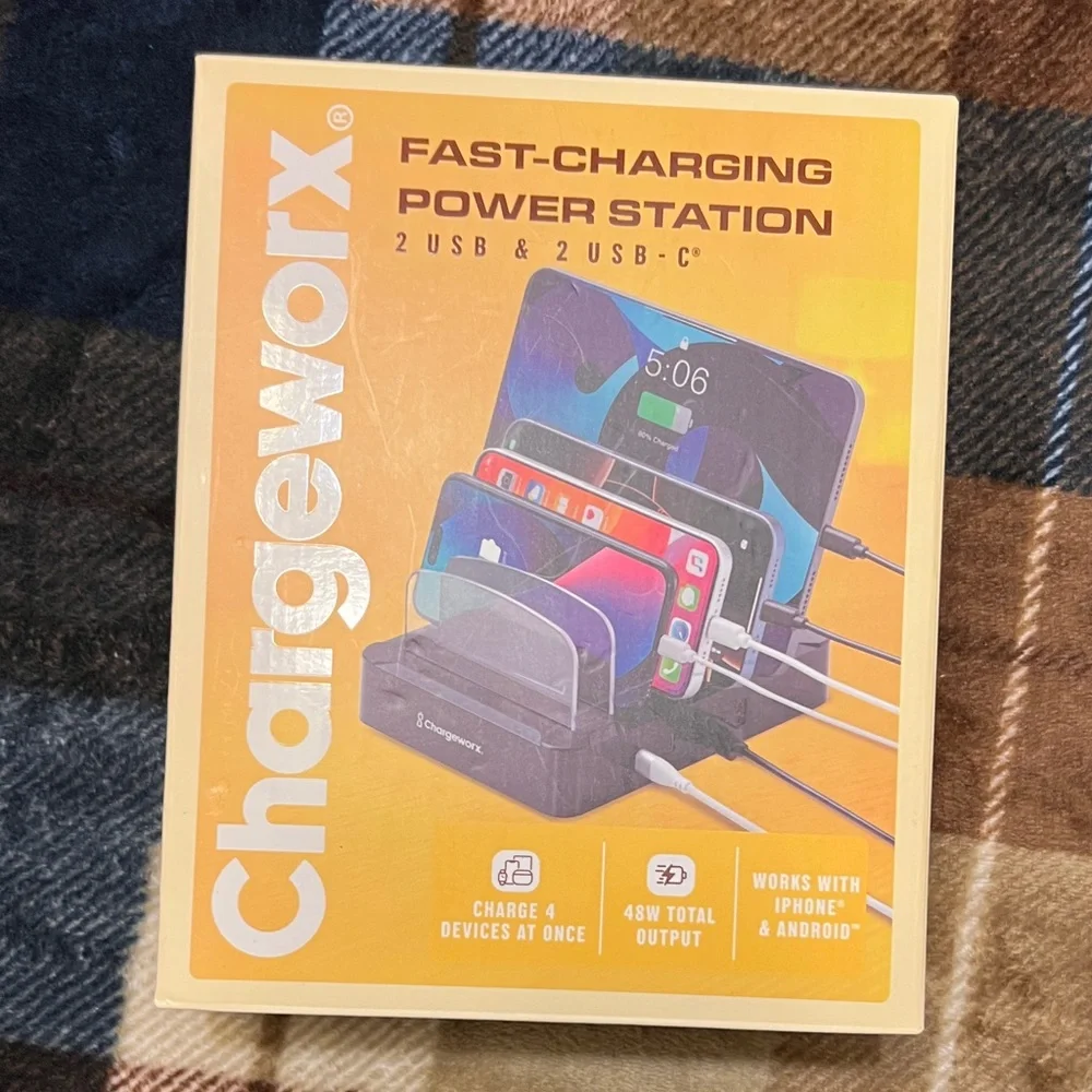 Fast-Charging Power Station - Black